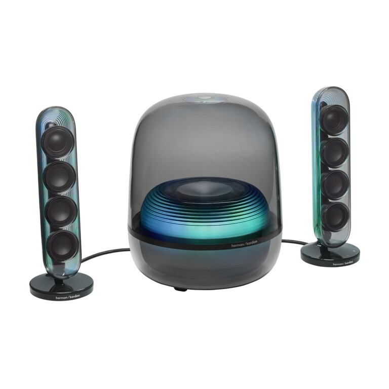 力強い低音を響かせ、豊かな2.1chサウンドを実現！Harman Kardon