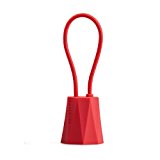 【日本正規代理店品】TUNEWEAR CableArt ランタン Lightningケーブル 18cm (MFi取得) レッド TUN-OT-000023