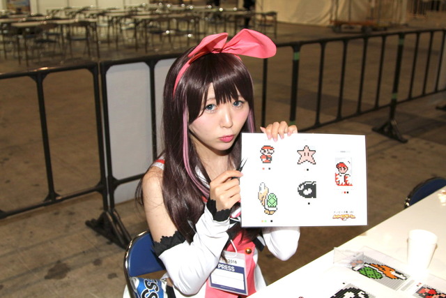 闘会議18 に柚衣ちゃんが行く その2 ドット絵ビーズに挑戦してきた 闘会議18 に柚衣ちゃんが行く その2 ドット絵ビーズに挑戦してきた