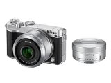 Nikon ミラーレス一眼 Nikon1 J5 ダブルレンズキット シルバー J5WLKSL
