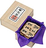 任天堂 将棋駒 白椿 上彫