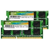 SP シリコンパワー ノートPC用メモリ 8GB×2枚組 DDR3-1600 PC3-12800 SO-DIMM(無期限保証) SP016GBSTU160N22