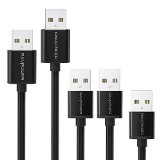 RAVPower usbケーブル micro スマホ 急速充電 usb ケーブル 充電コード android 充電 データ転送 5本セット