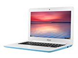 【日本正規品】 ASUS ノートブック Chromebook スカイ ブルー ( Chrome OS / 13.3inch / Celeron N2830 / 2G / 16G EMMC / 英語キーボード ) C300MA-BLUE