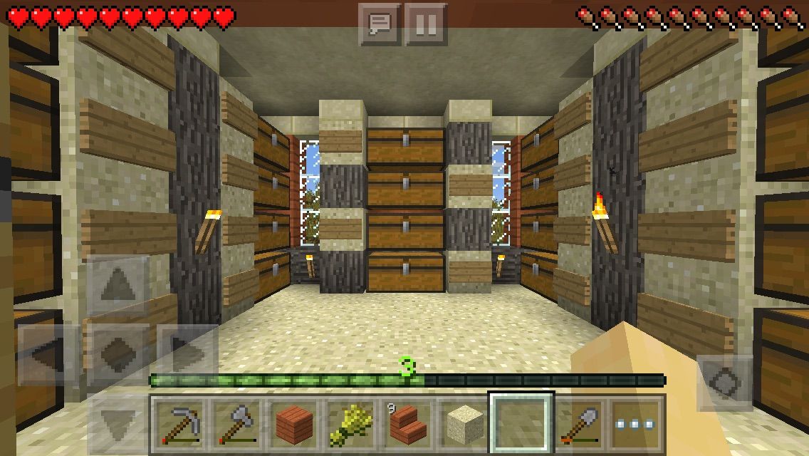 倉庫を建てる Carefree Pe開拓記