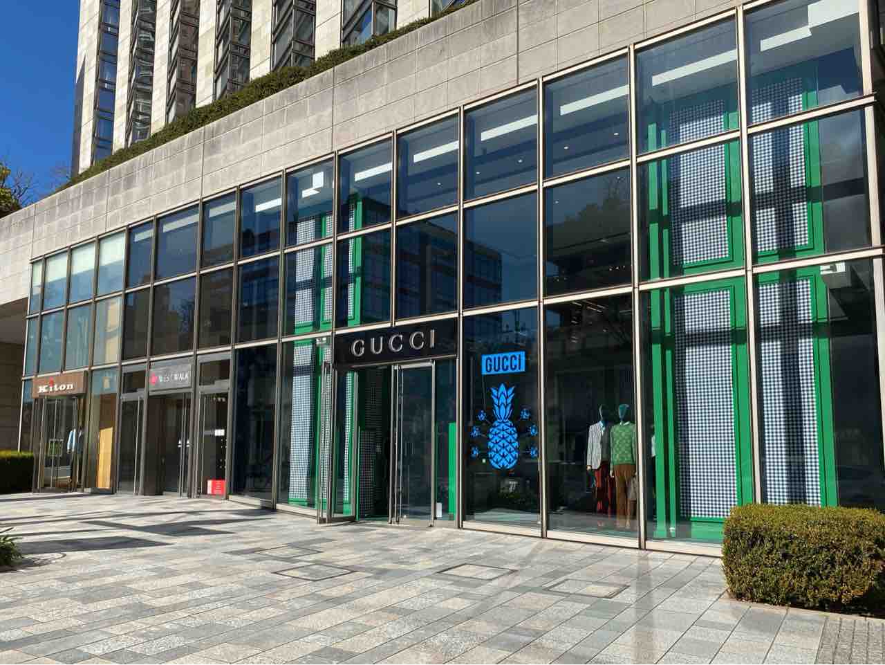 国内最大のメンズショップ 六本木ヒルズ 1階に Gucci 六本木 メンズショップ グッチ がオープンしてる みなとく通信 東京都港区の地域情報サイト