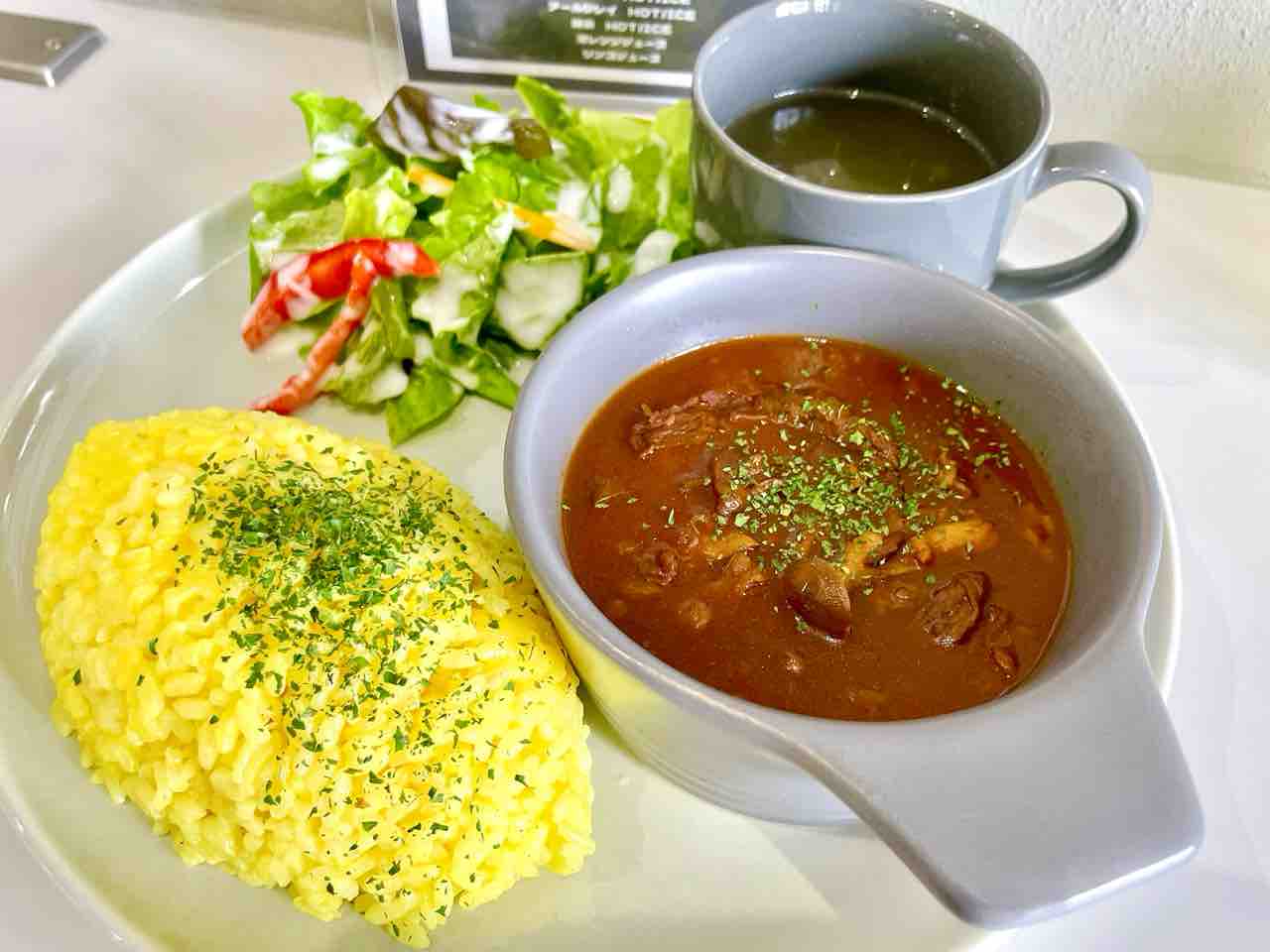 中央区松波にある『CAFE CLOCHETTE（クロシェット）』で『きのこの