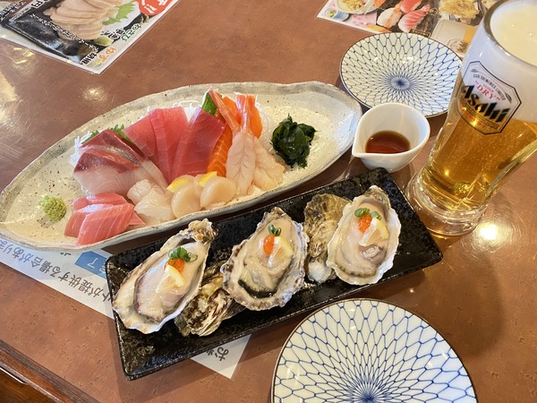 料理ビールあり