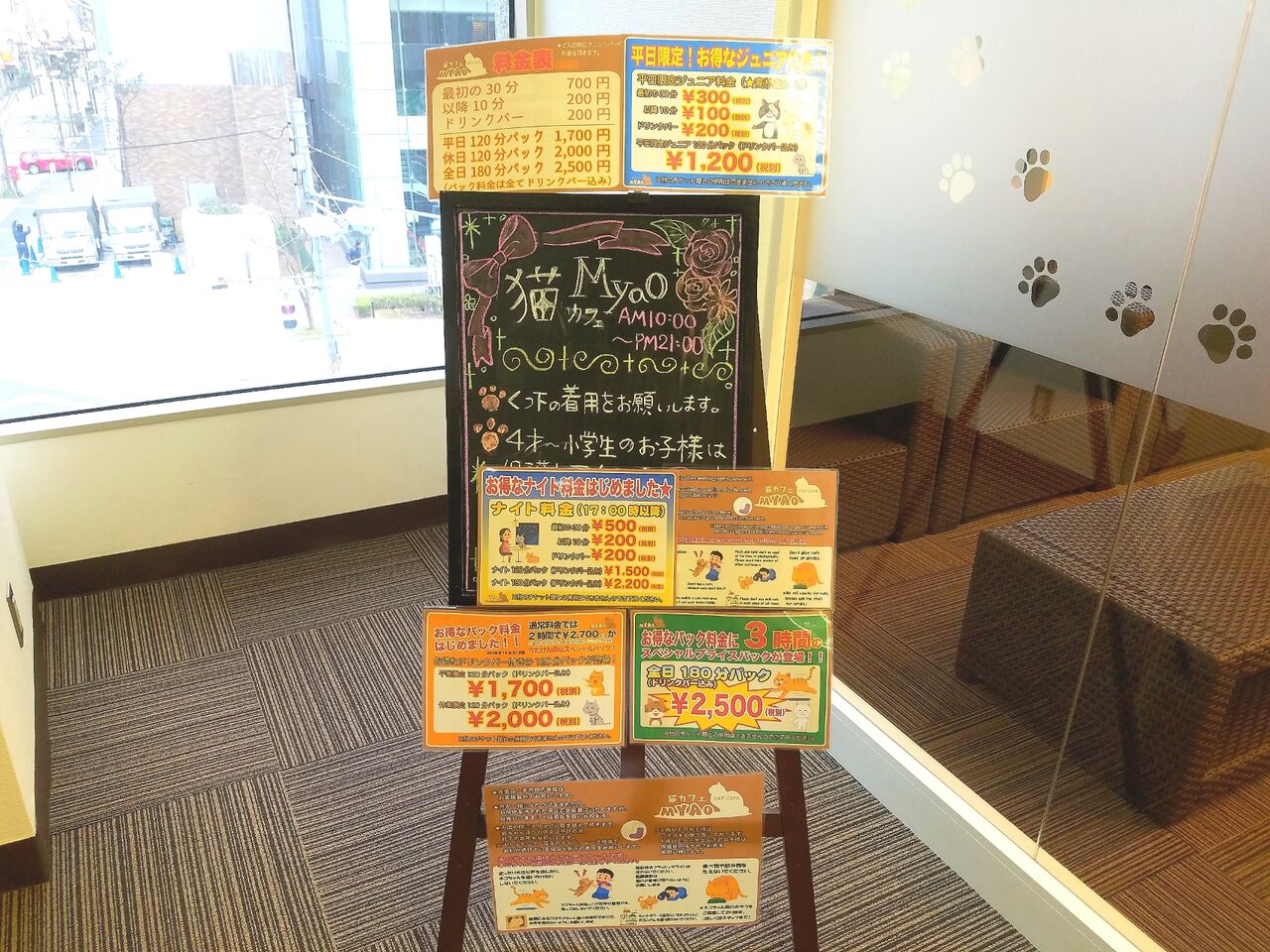 中央区中央にある 猫カフェ Myao が移転の為一時閉店するらしい ちば通信 千葉県千葉市の地域情報サイト