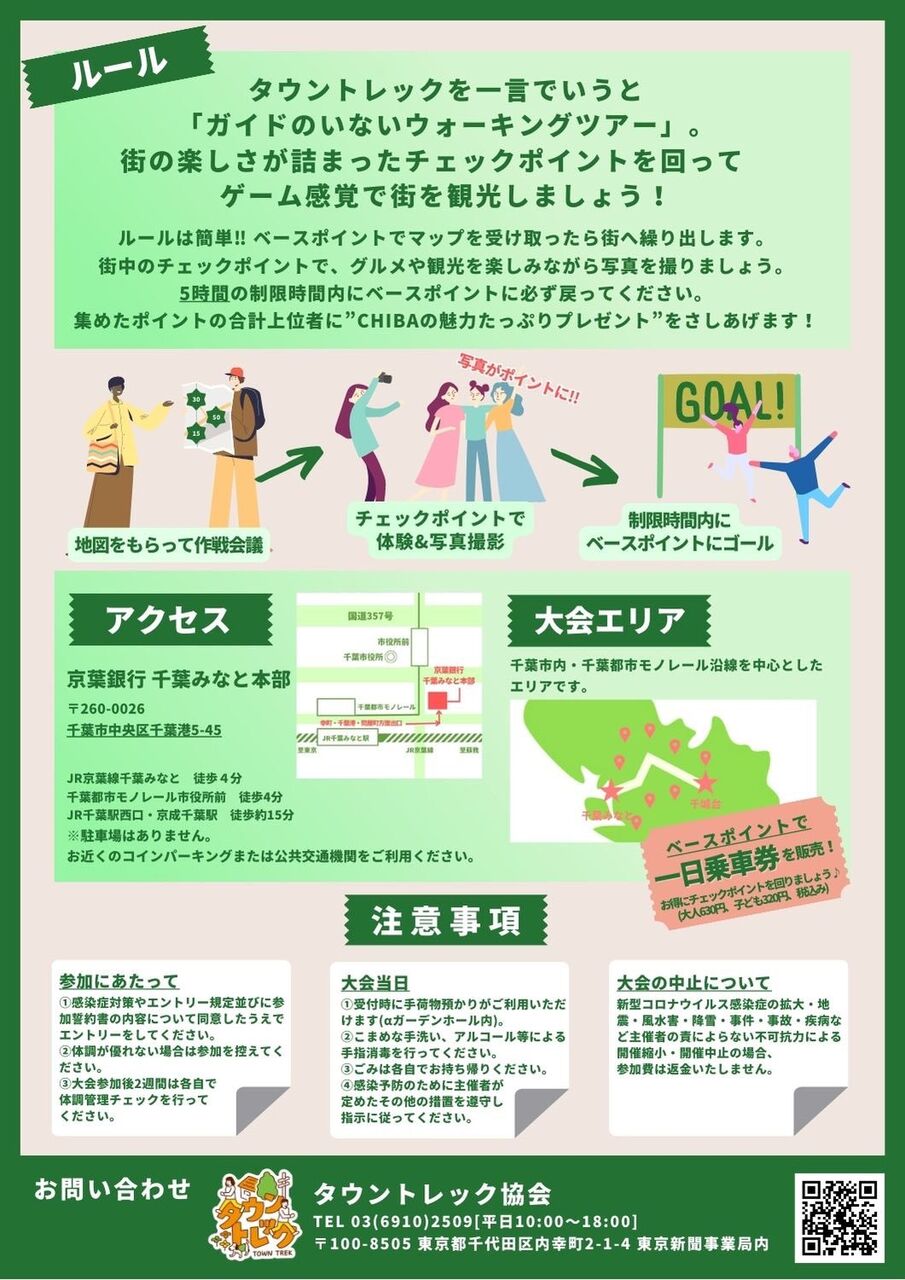 いつもの街をトレッキング！『京葉銀行 千葉みなと本部』で