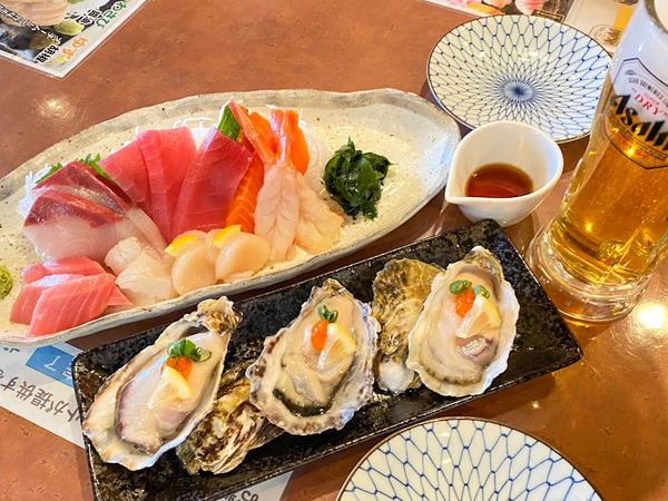 料理ビールあり