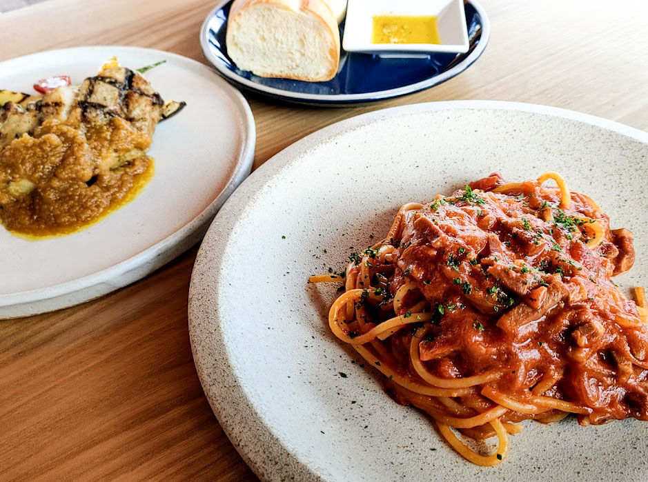 栄町 エテルナ高崎 にオープンしたダイニング Red Room Rooftop Grill で パスタランチ ブッチャーズランチ 食べてみた たかさき通信 群馬県高崎市の地域情報サイト