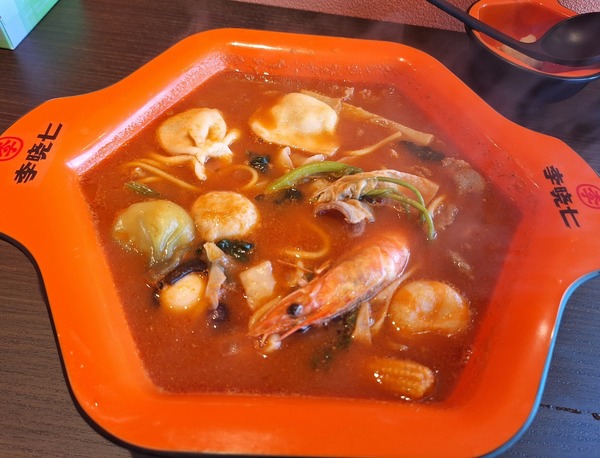 李暁七マーラータン食レポ1