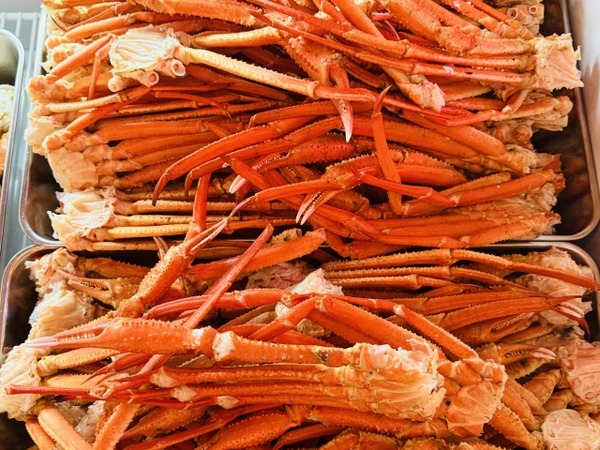 カニとカキの直売所