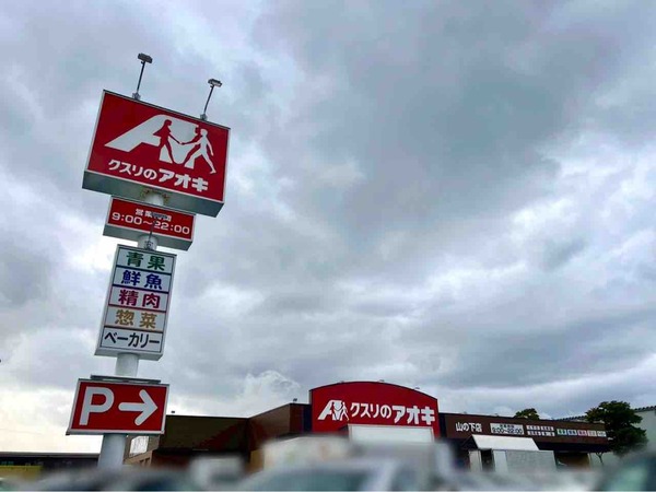 クスリのアオキ 山の下店