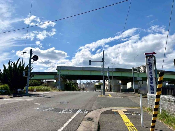 配水管布設工事（試掘工事）に伴う通行止め