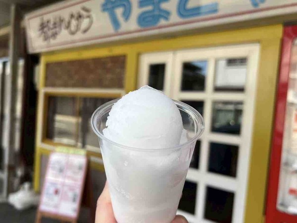 やまとやパーラー 白アイス