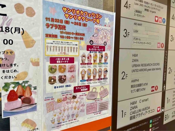 サンリオカフェワゴン