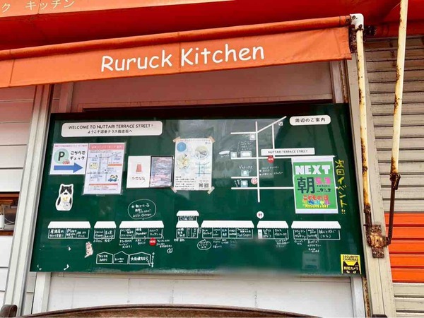 沼垂テラス商店街 朝市