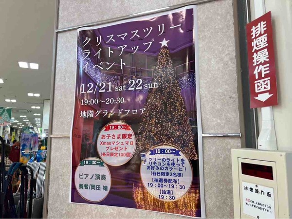 クリスマスツリーライトアップイベント DEKKY401