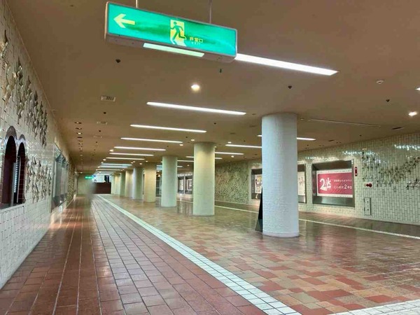 プラーカ新潟地下通路