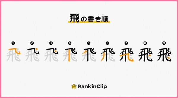 飛ぶ