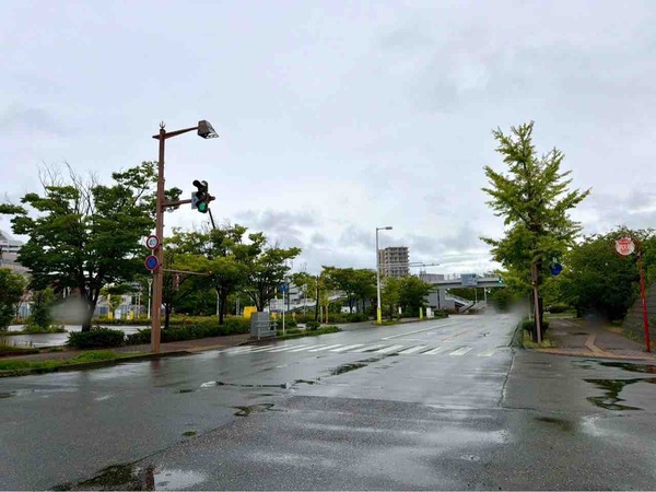 新潟市役所分館付属駐車場