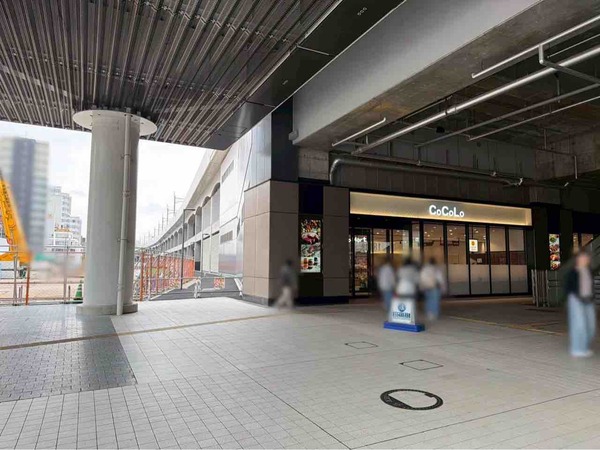 新潟駅 東側高架下