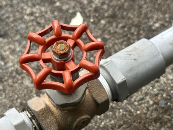 配水区域の切り替え