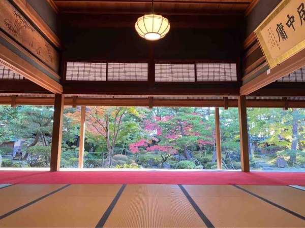 北方文化博物館　紅葉ライトアップ