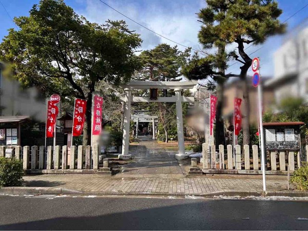 寄居諏訪神社 節分追儺祭 豆まき