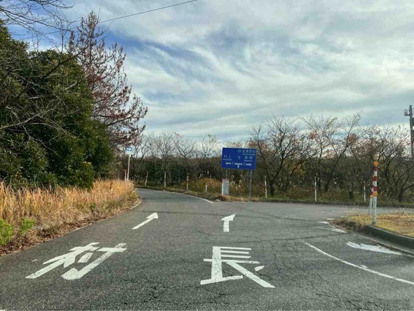 道の駅 豊栄 村上方面（下り線） 通行止め