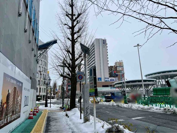 新潟駅前信号機