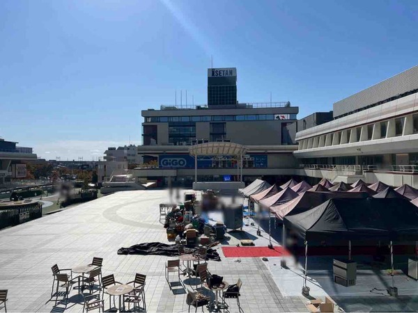 出張カキ小屋「牡蠣奉行」in 万代シテイパーク