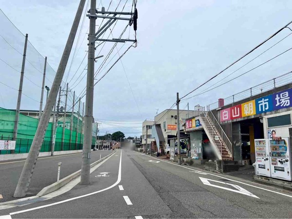 白山市場 DE 朝食を