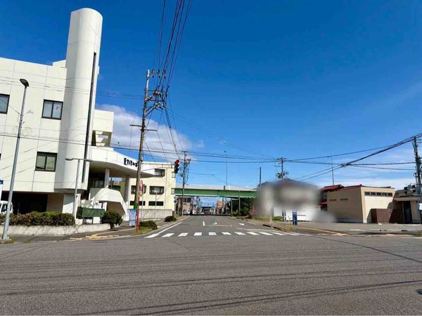 配水管布設工事（試掘工事）に伴う通行止め