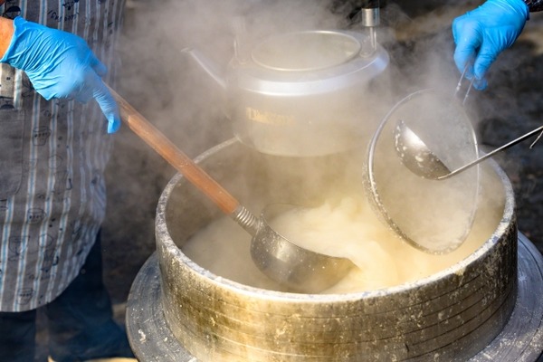 新年ふるまい甘酒