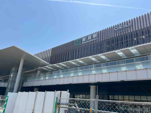 新潟駅 ネピア営業目黒くん