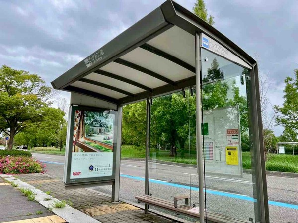 スポーツ公園前、ビッグスワン前バス停終日休止