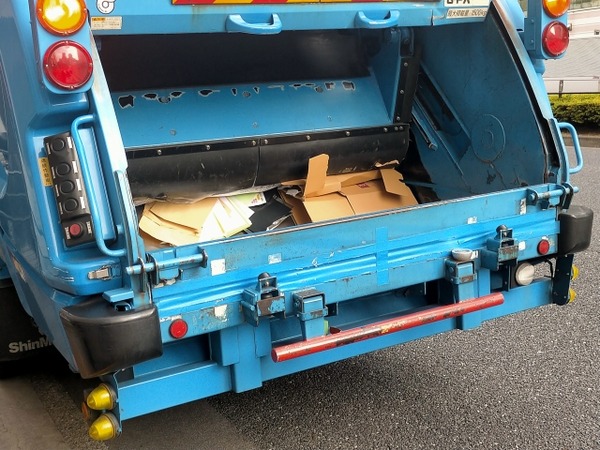 年末のごみ収集