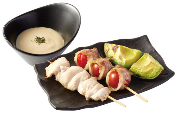 やきとりチーズフォンデュ