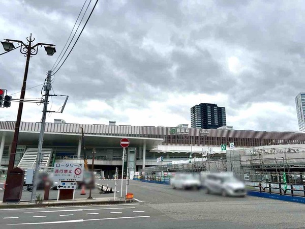 新潟駅 駅前広場 停電