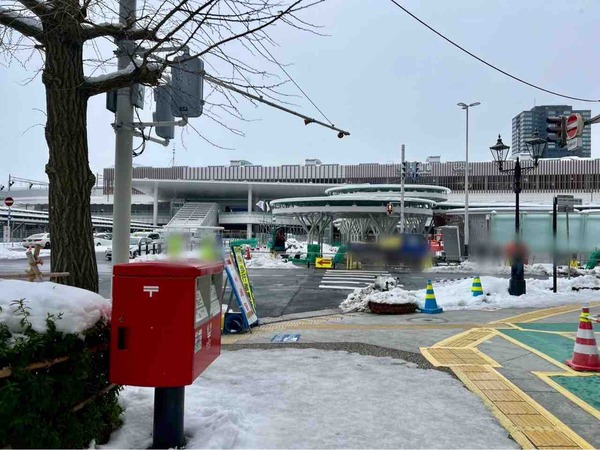 新潟駅前信号機