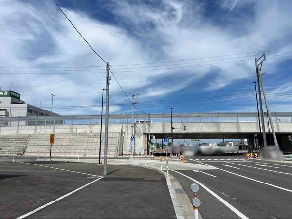 姥ケ山IC 入口 夜間通行止