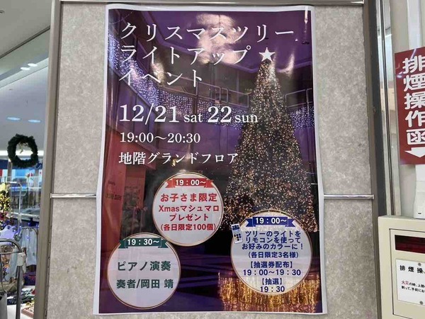 クリスマスツリーライトアップイベント DEKKY401