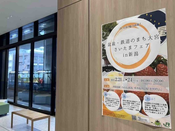 盆栽・鉄道のまち大宮 さいたまフェア in 新潟