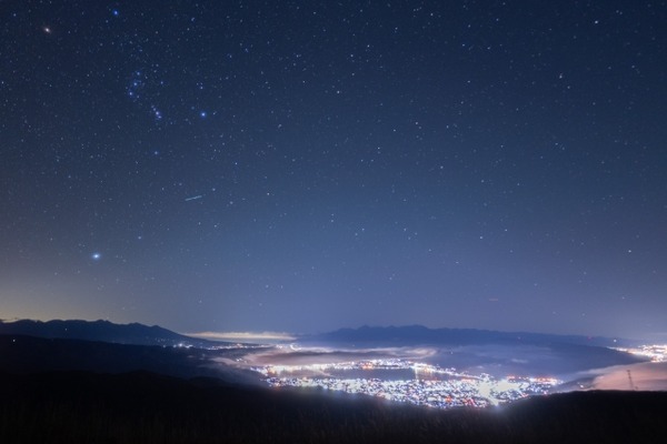 弥彦山 夜景&星空クルーズ