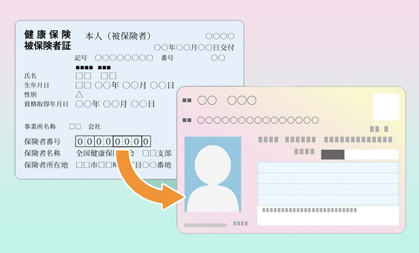 保険証からマイナンバーカードに切り替え
