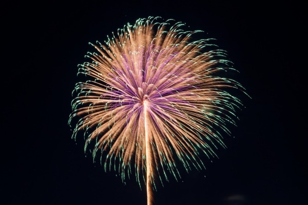 くろとりみんなの花火 越光里