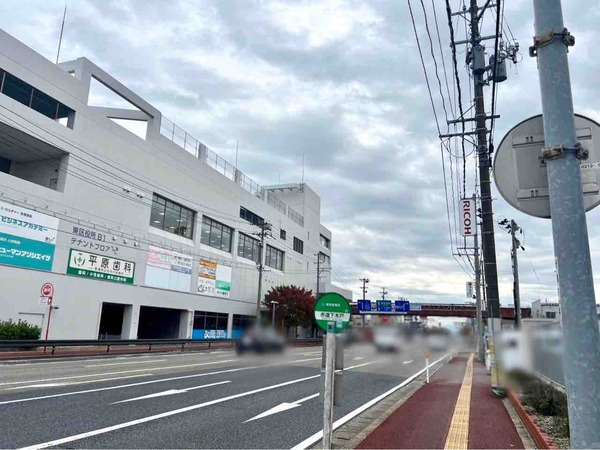 新潟市東区役所前 歩道橋